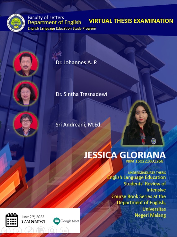 Virtual Thesis Examination Jessica Gloriana